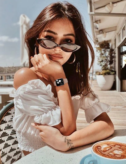 Minyee Floral Engraved Band Compatible with Apple Watch Bands 41mm 40mm 38mm 44mm 45mm 42mm 49mm Women, Cute Soft Silicone Flower Sport Fancy Summer Strap for iWatch Ultra 2, Series 9/8/7/6/5/4/3/2/1/SE